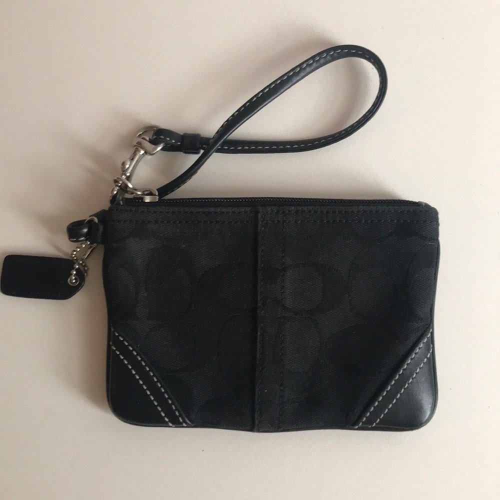 Coach Wristlet - Black